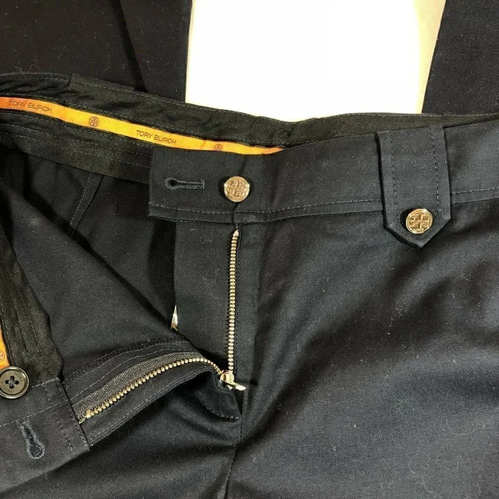 New Tory Burch Trousers Navy Blue Pants 6